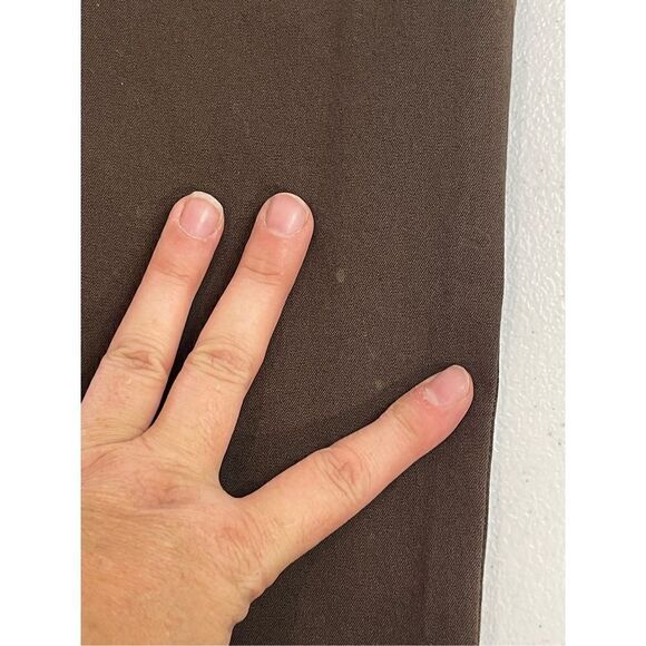 Women’s Eddie Bauer Bremerton fit brown pants size 4 petite - Picture 9 of 9